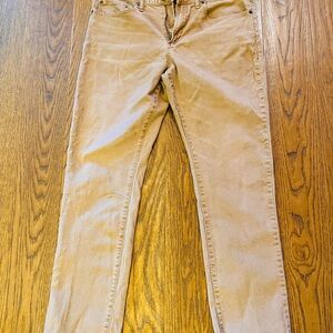 GAP Slim Jeans in Light Brown Tan